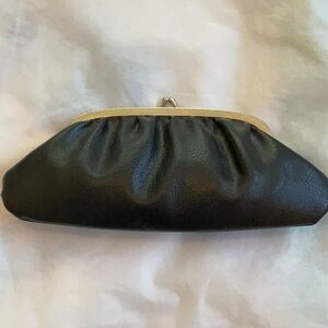 Vintage Black Clutch